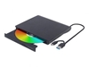Picture of Ārējais diskdzinis Gembird External USB DVD drive Black
