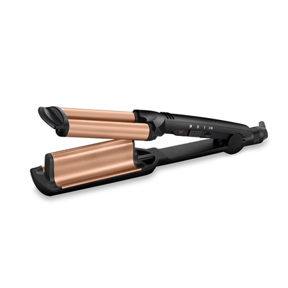 Picture of BaByliss Deep Waves Curling iron Warm Black, Orange 98.4" (2.5 m)