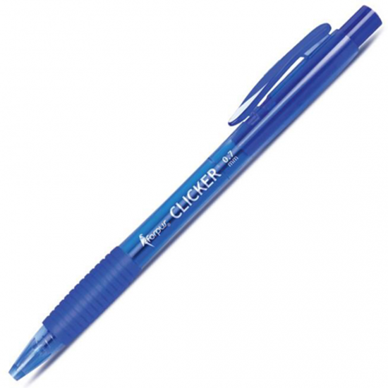 Изображение Ball pen Forpus Clicker, 0.7mm, Blue 1203-004