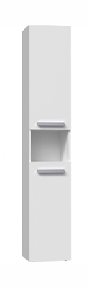 Attēls no Bathroom cabinet NEL III 31x30x174 cm, matt white