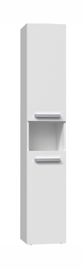 Изображение Bathroom cabinet NEL III 31x30x174 cm, matt white