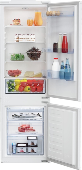 Изображение Beko BCSA285K4SN fridge-freezer Built-in 271 L E White