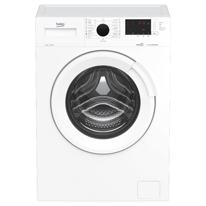 Picture of BEKO Washing machine WUE 6622 ZW, Energy class D, 6kg, 1200 rpm, Depth 44 cm, Inverter motor, Steam Cure