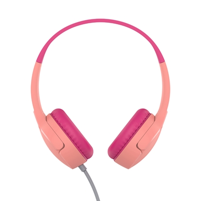 Attēls no Belkin Soundform Mini On-Ear Kids Headphone pink AUD004btPK