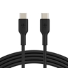 Изображение Belkin USB-C/USB-C Cable 2m PVC, black CAB003bt2MBK
