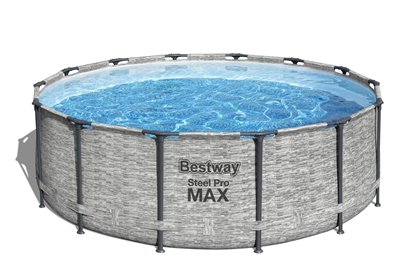 Attēls no Bestway Steel Pro MAX Above Ground Pool Set Round 4.27 m x 1.22 m