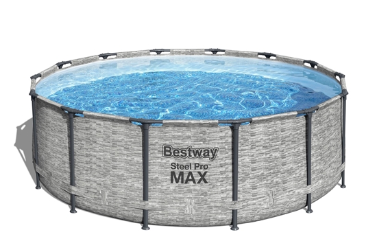 Изображение Bestway Steel Pro MAX Above Ground Pool Set Round 4.27 m x 1.22 m