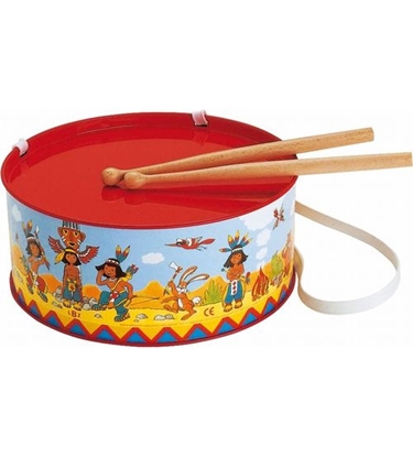 Attēls no Bērnu bungas Indians , Bolz 20 cm L52607