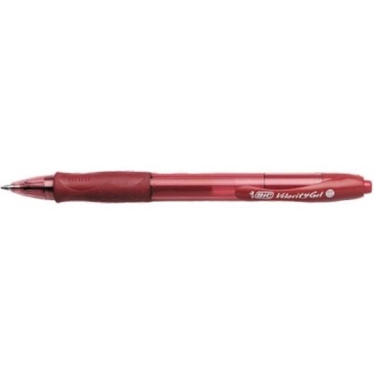 Изображение BIC gel pen Gel-ocity 0.7 mm, red,1 pcs.