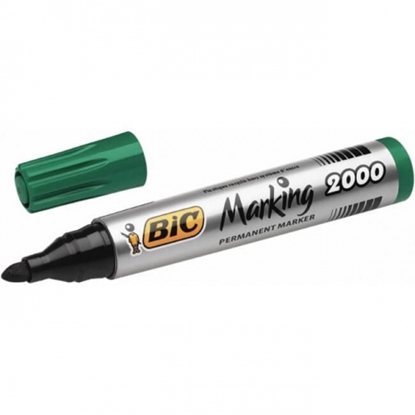 Picture of BIC permanent MARKER ECO 2000 green, Box 12 pcs. 000026