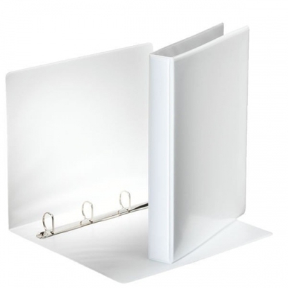 Picture of Binder Esselte Panorama, A4 / 63 mm, 4-ring ø40mm, white