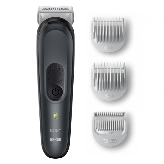 Picture of Braun BG3350 hair trimmers/clipper Black, Grey Nickel-Metal Hydride (NiMH)