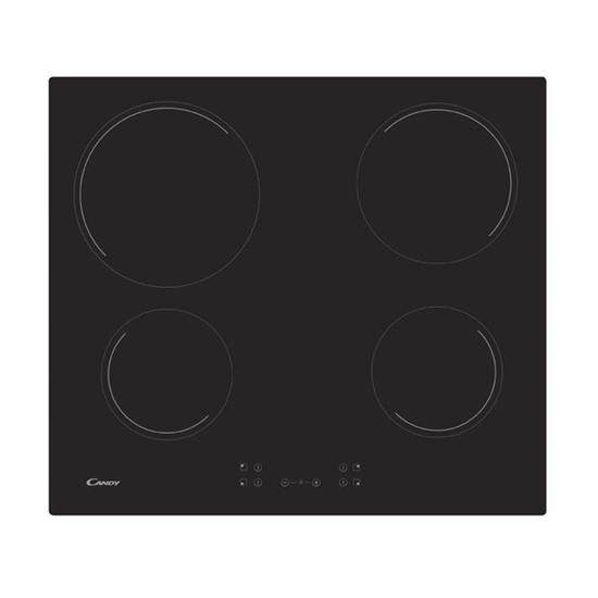 Picture of Candy CH64CCB hob Black Built-in Ceramic 4 zone(s)