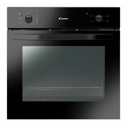 Attēls no Candy | FCS100N/E | Oven | 71 L | A | Electric | Manual | Rotary knobs | Height 60 cm | Width 60 cm | Black