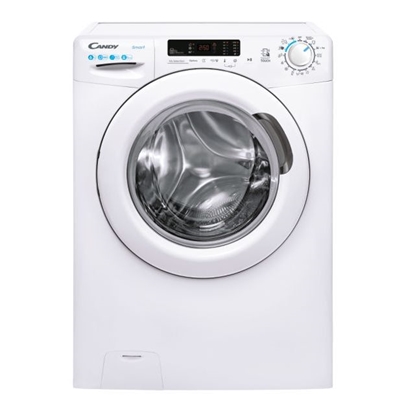 Изображение Candy | Washing Machine | CS4 1062DE/1-S | Energy efficiency class D | Front loading | Washing capacity 6 kg | 1000 RPM | Depth 45 cm | Width 60 cm | Display | LCD | NFC | White