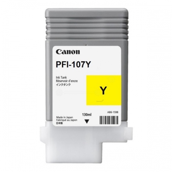 Picture of Canon PFI-107Y ink cartridge 1 pc(s) Original Yellow