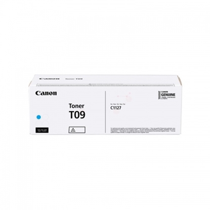 Picture of Canon T09 toner cartridge 1 pc(s) Original Cyan