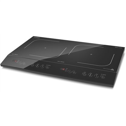 Attēls no Caso | Free standing table hob | 02231 | Number of burners/cooking zones 2 | Sensor touch control | Black | Induction