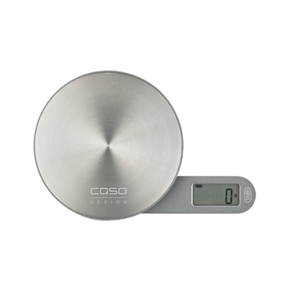 Изображение Caso | Scales | Kitchen EcoMate | Graduation 1 g | Display type LCD | Maximum weight (capacity) 5 kg | Stainless steel