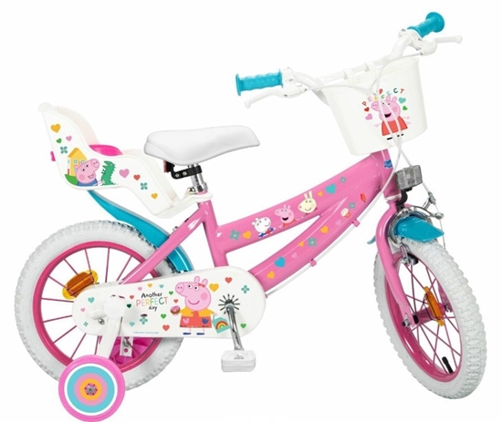 Picture of Children's bicycle 14" Peppa Pig pink 1495 TOIMSA