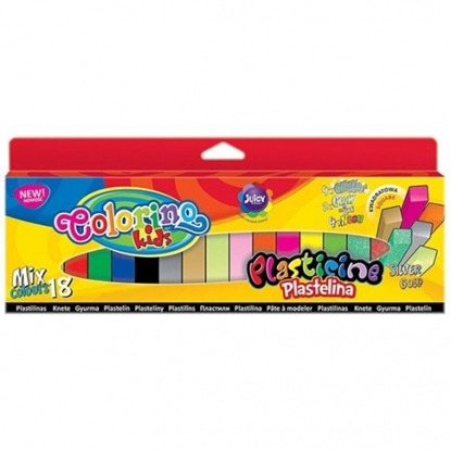 Изображение Colorino Kids Plasticine 18 colours
