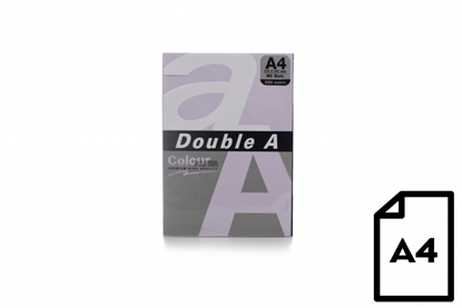 Picture of Colour paper Double A, 80g, A4, 500 sheets, Levender