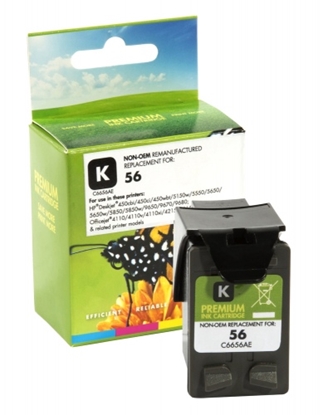 Изображение Compatible Static-Control Hewlett-Packard 56 (C6656A) Black, 450 p.