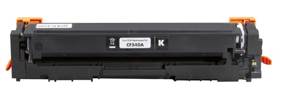 Picture of Compatible Static-Control HP Cartridge No.203A Black 1,4K (CF540A)/Canon CRG-054K New chip