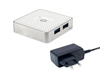Picture of Conceptronic HUBBIES03W interface hub USB 3.2 Gen 1 (3.1 Gen 1) Micro-B 5000 Mbit/s White