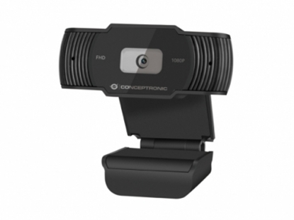 Attēls no CONCEPTRONIC Webcam AMDIS 1080P Full HD Webcam+Microphone sw