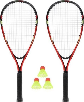 Изображение Crossminton set NILS NRS001 2 rackets + darts + case red