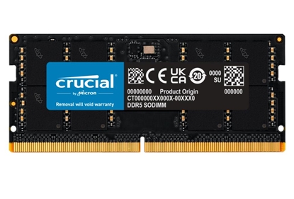 Attēls no NB MEMORY 32GB DDR5-4800 SO/CT32G48C40S5 CRUCIAL
