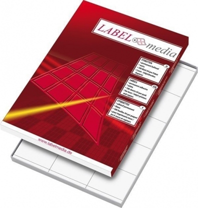 Picture of Ddhesive labels LabelMedia, A4, White, 52.5x29.7 mm, (40) (100) 0707-763