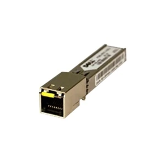 Picture of Dell | Networking, Transceiver, 1000BASE-T 407-BBEL Plug-in module | SFP