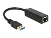 Picture of Delock Adapter USB 3.0  Gigabit LAN 101001000 Mbs