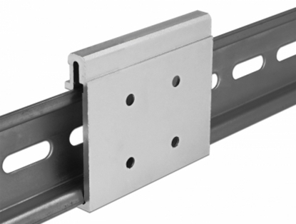 Изображение Delock Aluminium Mounting Clip for DIN Rail