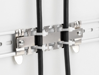 Picture of Delock Cable Clamp for DIN Rail