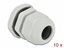 Picture of Delock Cable Gland PG13.5 10 pieces grey