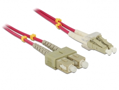 Изображение Delock Cable Optical Fiber LC / SC Multimode OM4 10 m