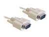 Picture of Delock Cable RS-232 serial Sub-D9 male  male 10 m