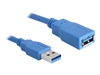 Picture of Delock Cable USB 3.0-A Extension male-female  2m