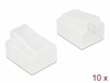 Picture of Delock Dust Cover for RJ45 plug 10 pieces transparent