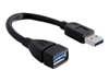 Picture of Delock Extension cable USB 3.0 A-A 15 cm male  female
