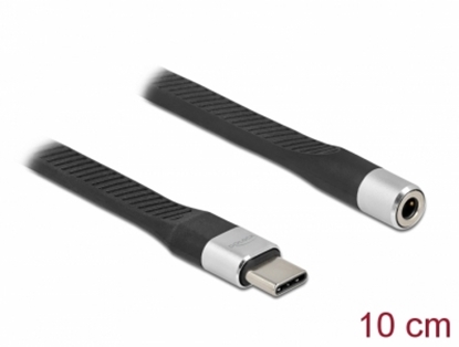 Attēls no Delock FPC Flat Ribbon Cable USB Type-C™ to Stereo jack 10 cm