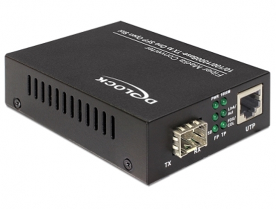 Picture of Delock Media Converter 10/100/1000Base-T to SFP