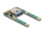 Attēls no Delock Mini PCIe I/O 1 x USB 2.0 Type-A female full size / half size