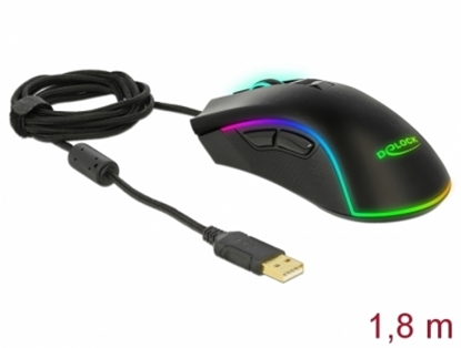 Attēls no Delock Optical 7-button USB Gaming Mouse - right hander