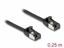 Изображение Delock RJ45 Cable plug to plug Cat.8.1 flexible 0.25 m black