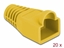 Изображение Delock Strain relief for RJ45 plug yellow 20 pieces