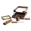 Picture of Desk set Forpus, wooden, brown, 6 parts 1001-002